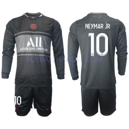 Barn Fotballdrakter Paris Saint-Germain Neymar JR 10 Tredje 2021-22 Langermet